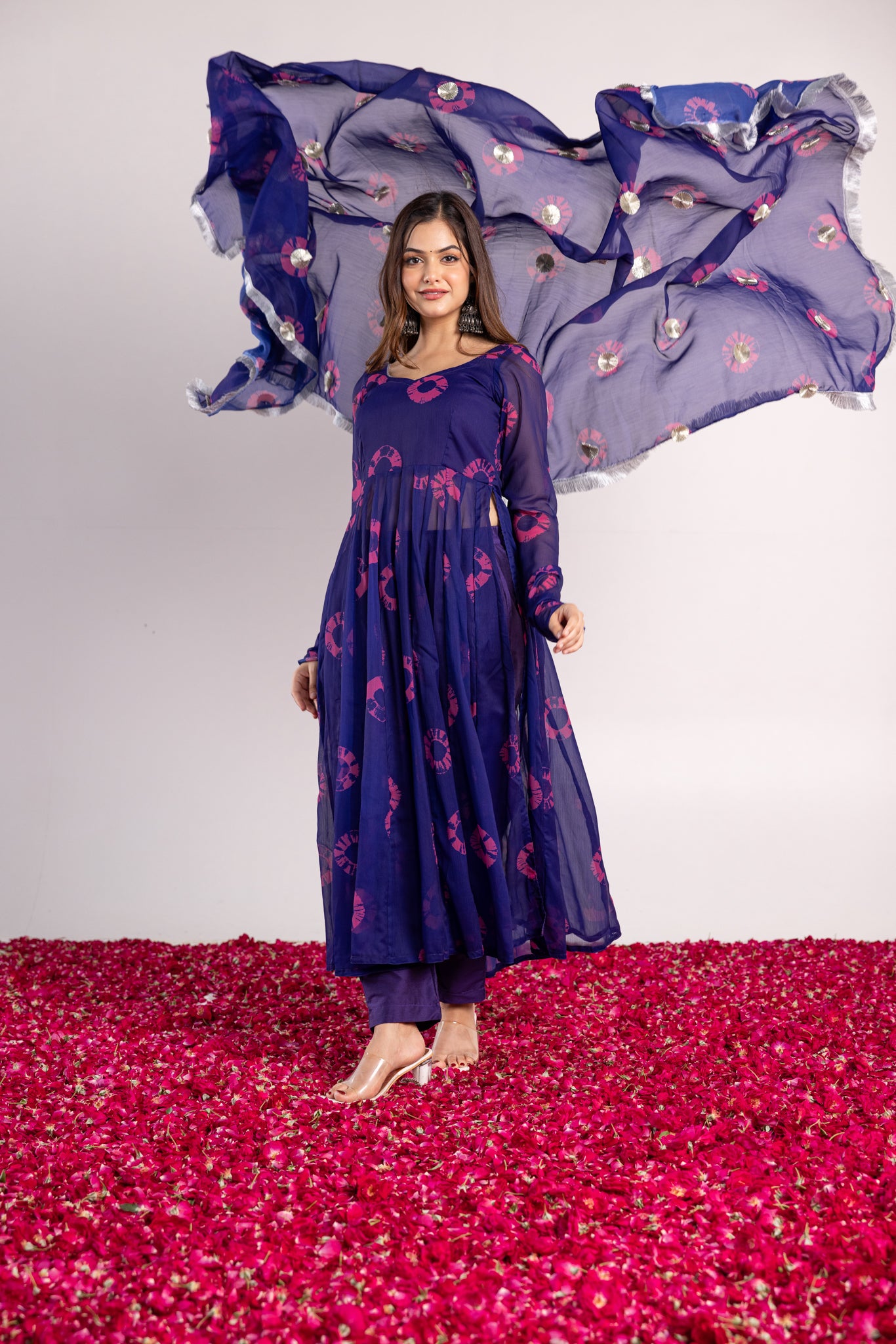 SHUBH NEELAM SUIT SET