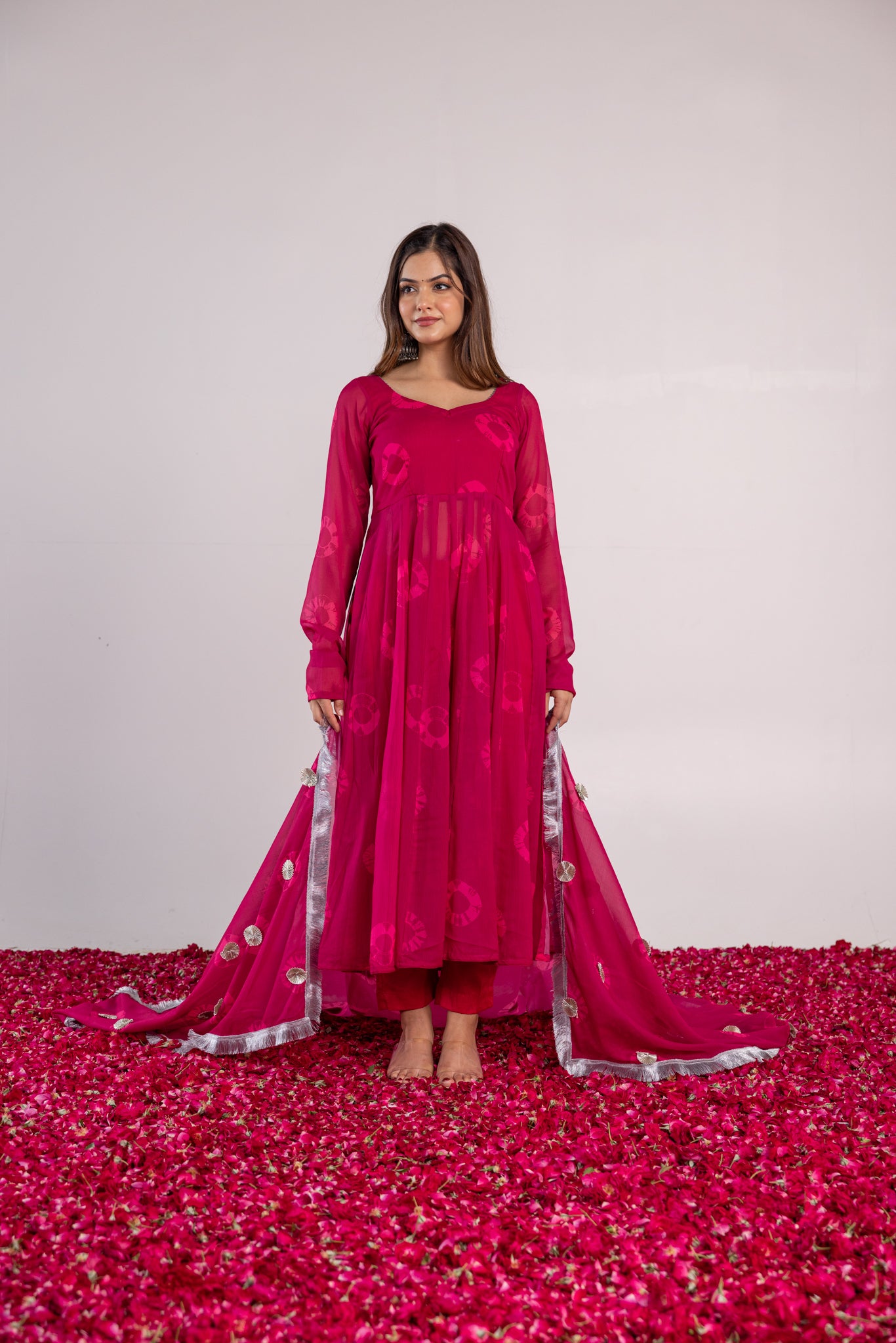 SHUBH GULAAL SUIT SET