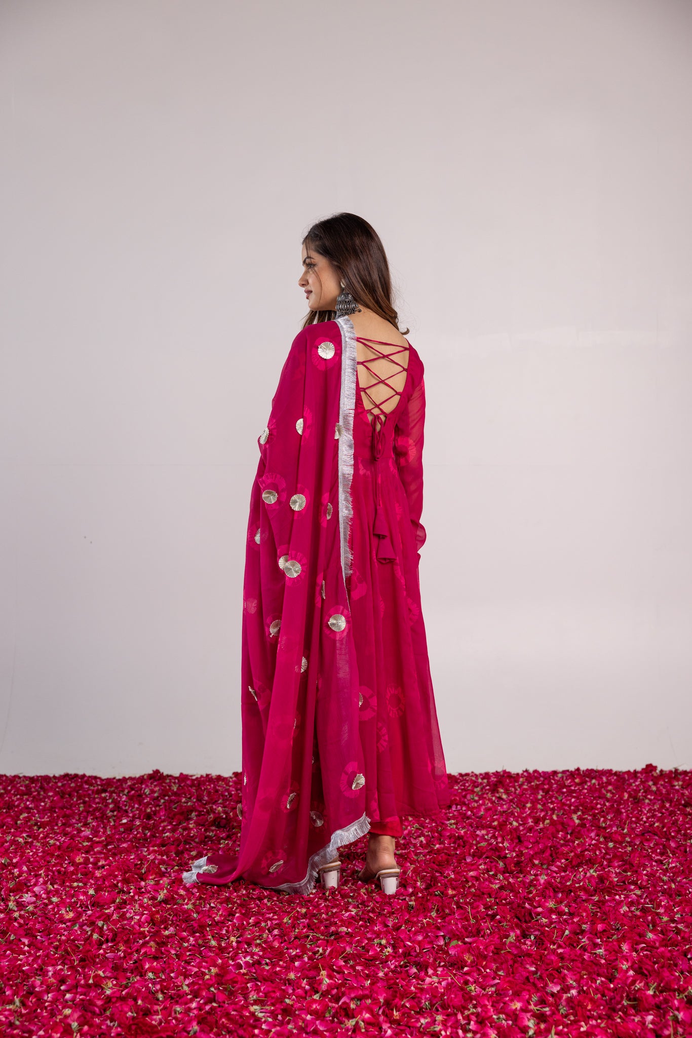 SHUBH GULAAL SUIT SET