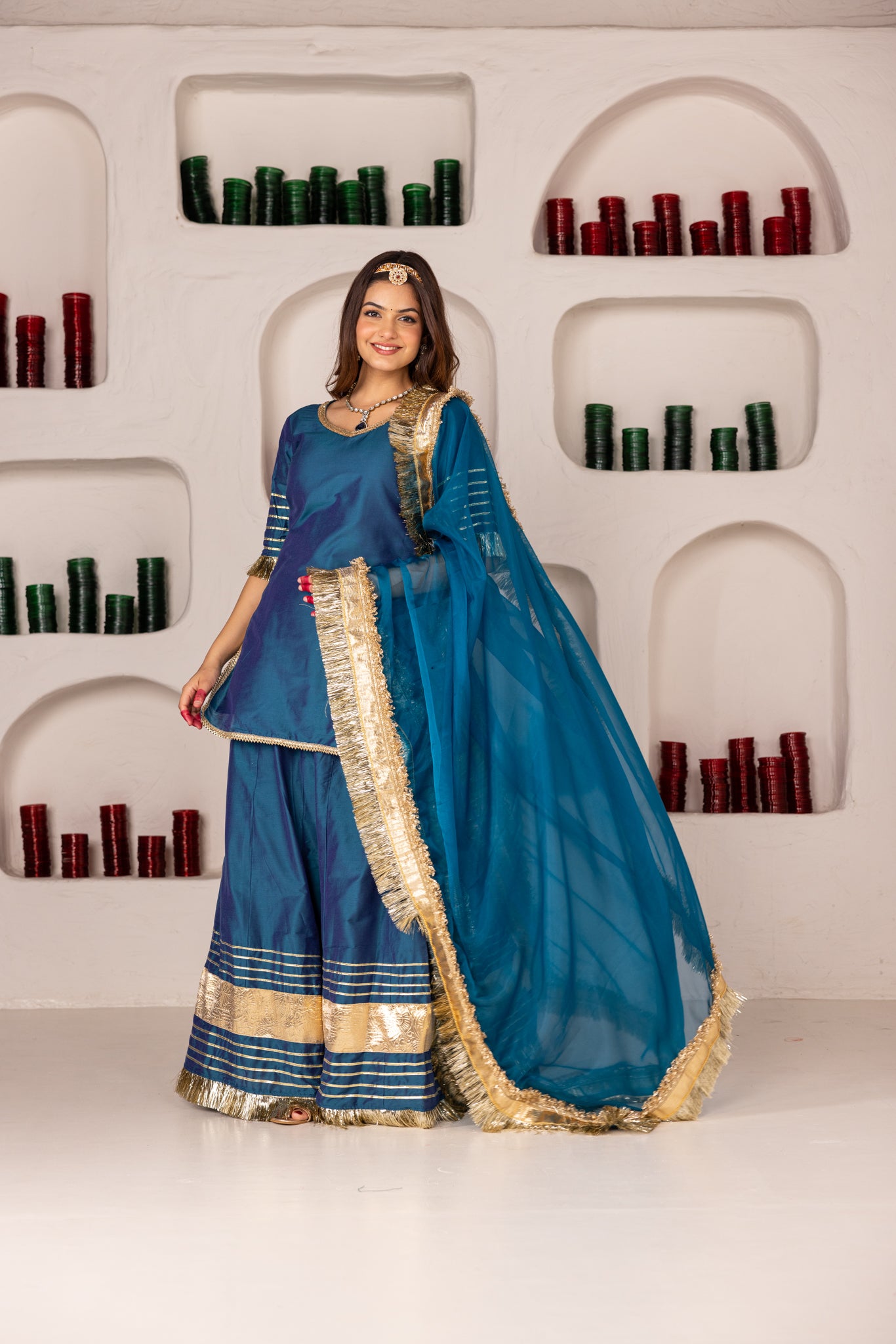 AAFREEN SHARARA SET