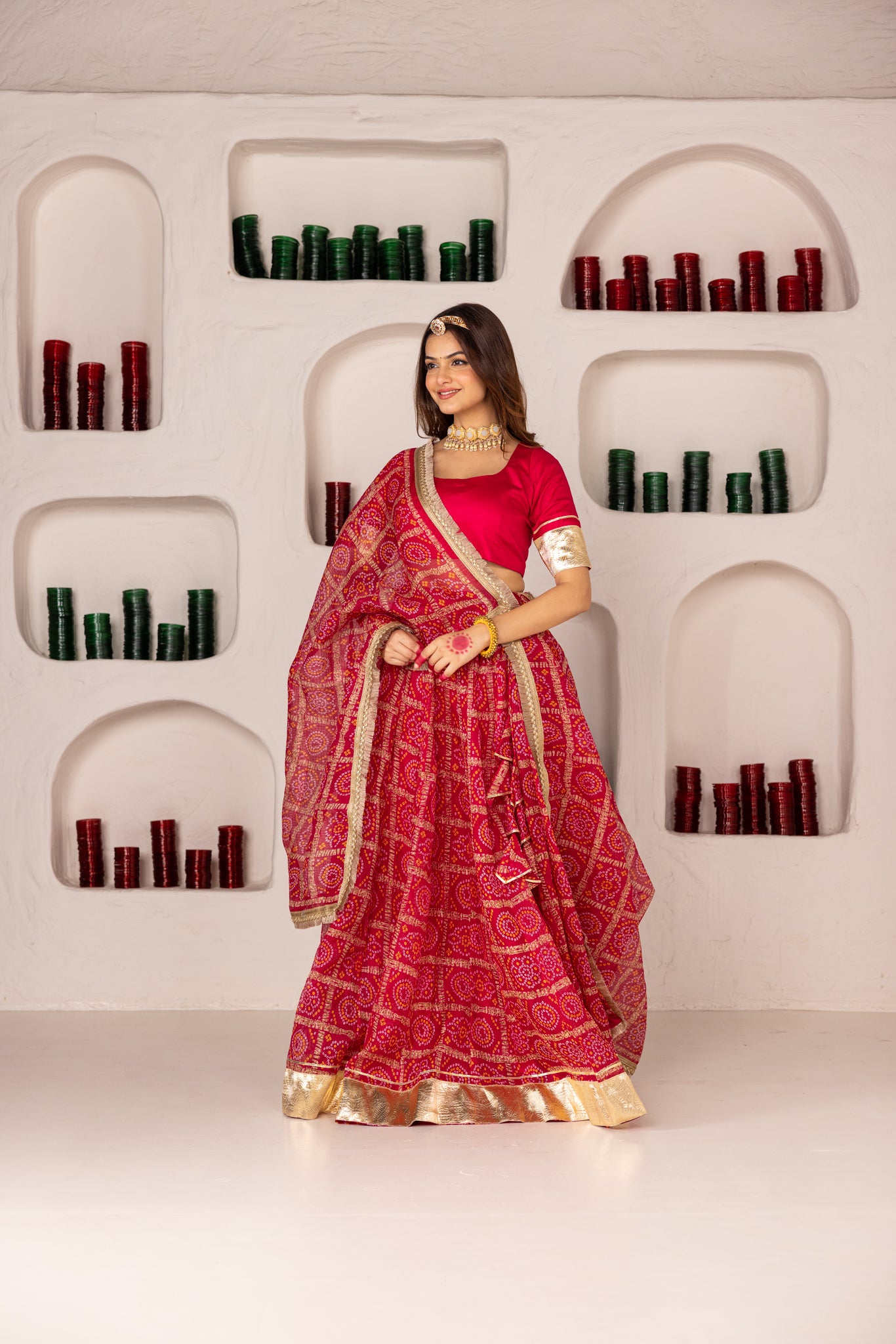 PAROBAI LEHENGA SET