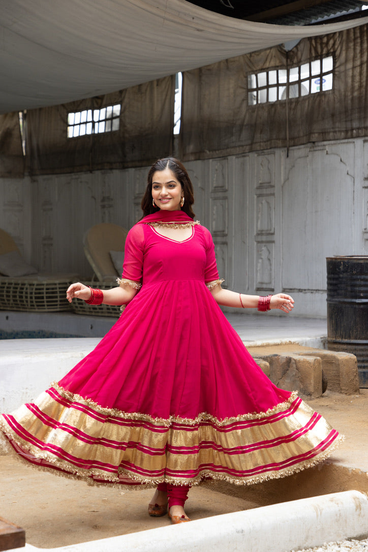 MALINI ANARKALI SET